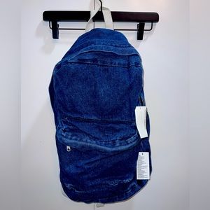 Vintage American Apparel Dark Wash Denim Backpack